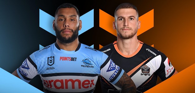 Sharks v Wests Tigers: Round 19