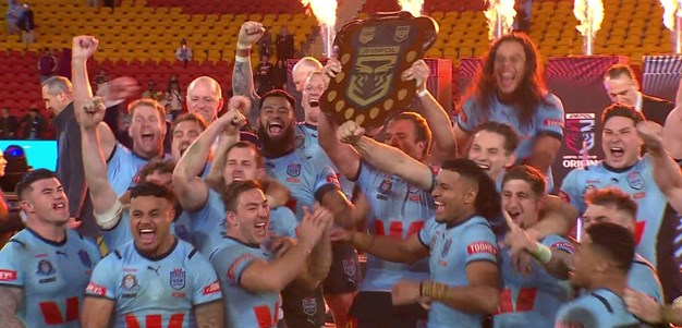 The 2024 State of Origin Trophy presentation