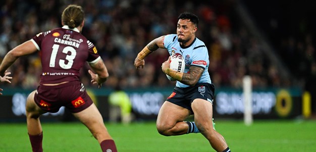 Origin Rookies: Spencer Leniu running hard and straight