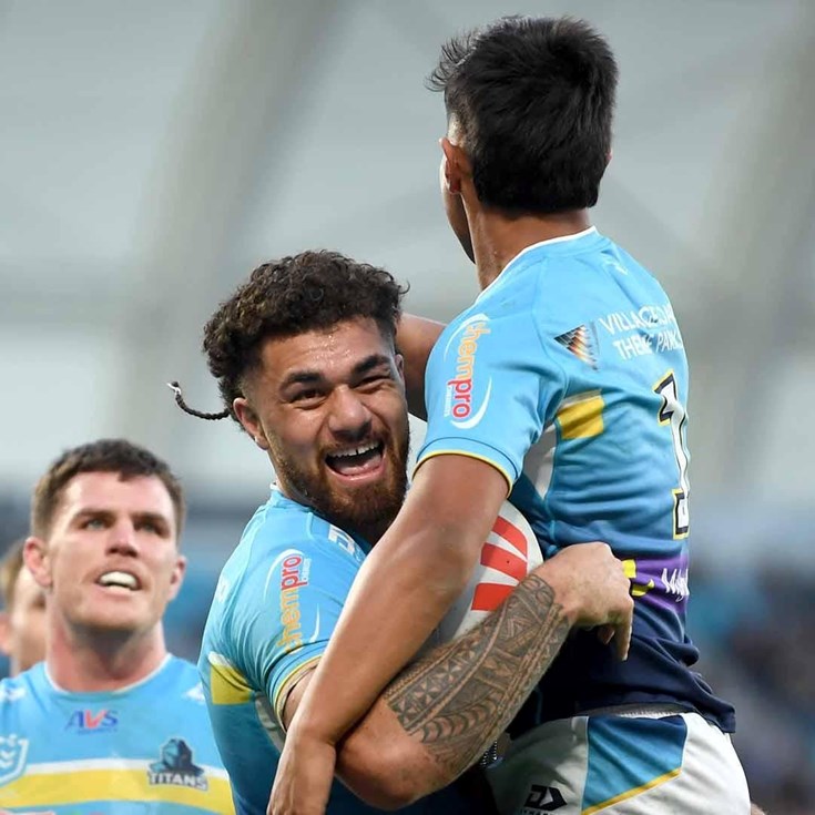 Jojo Fifita and Kini were an epic combo in Round 22