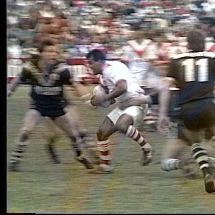 Dragons v Magpies - Round 22, 1992