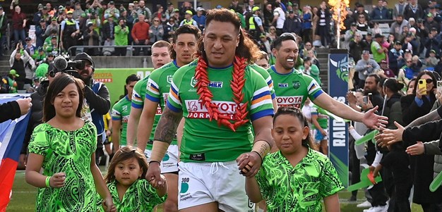 Canberra celebrates Papali'i's 300th at home