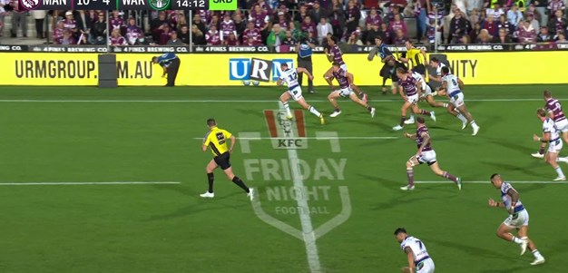 The bounce didn't go Manly's way