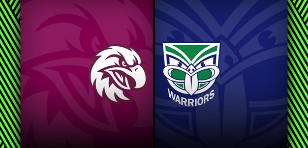 Sea Eagles v Warriors – Round 24, 2024