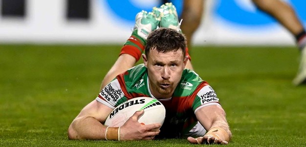 An outrageous team try from the Rabbitohs