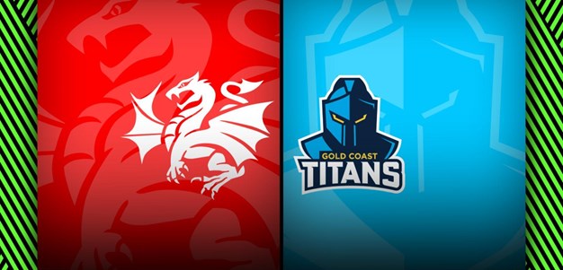 Dragons v Titans – Round 24, 2024