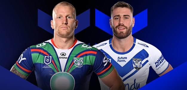 Warriors v Bulldogs: Round 25