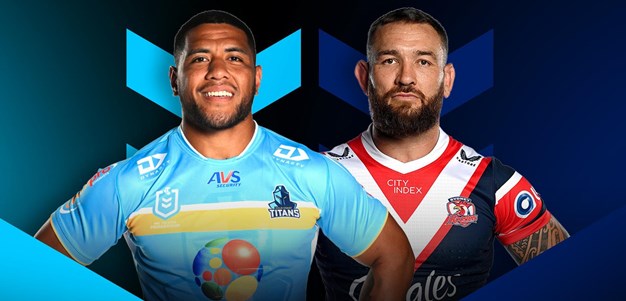 Titans v Roosters: Round 25