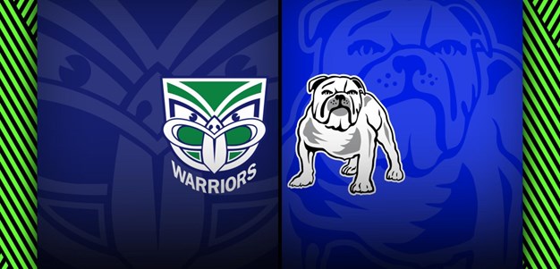 Warriors v Bulldogs – Round 25, 2024