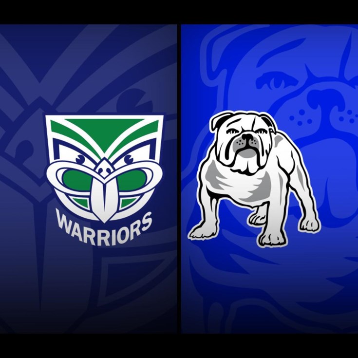 Warriors v Bulldogs – Round 25, 2024