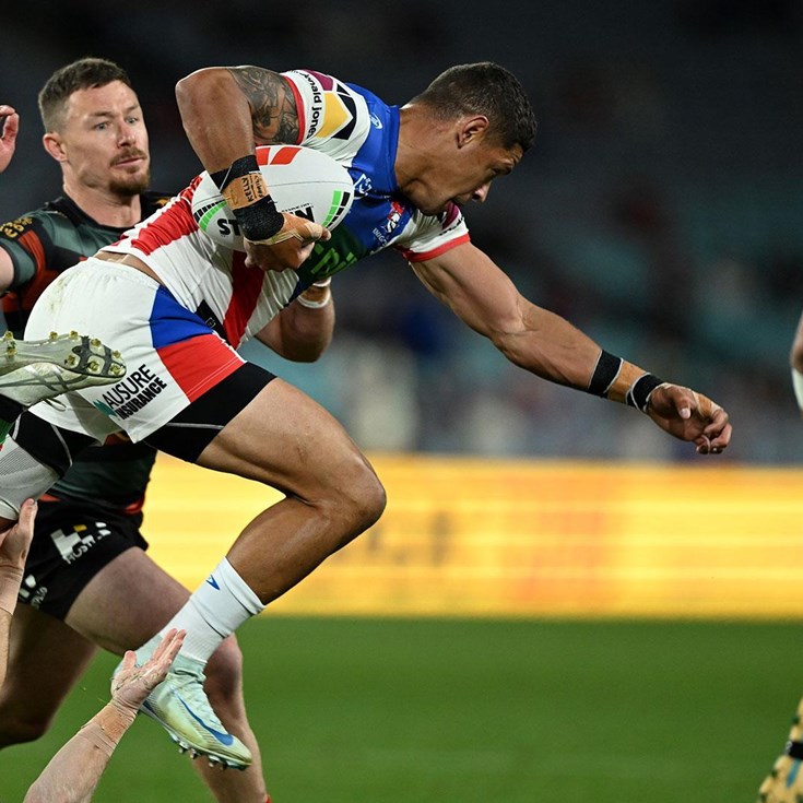 Dane Gagai was in a mood in Round 25