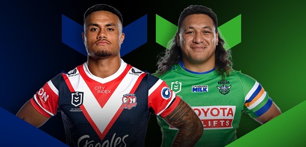 Roosters v Raiders: Round 26