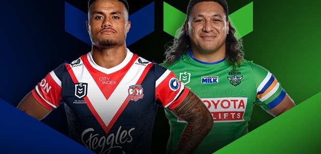 Roosters v Raiders: Round 26