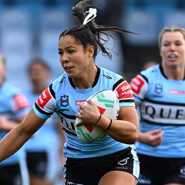 Tiana Penitani turns on the jets