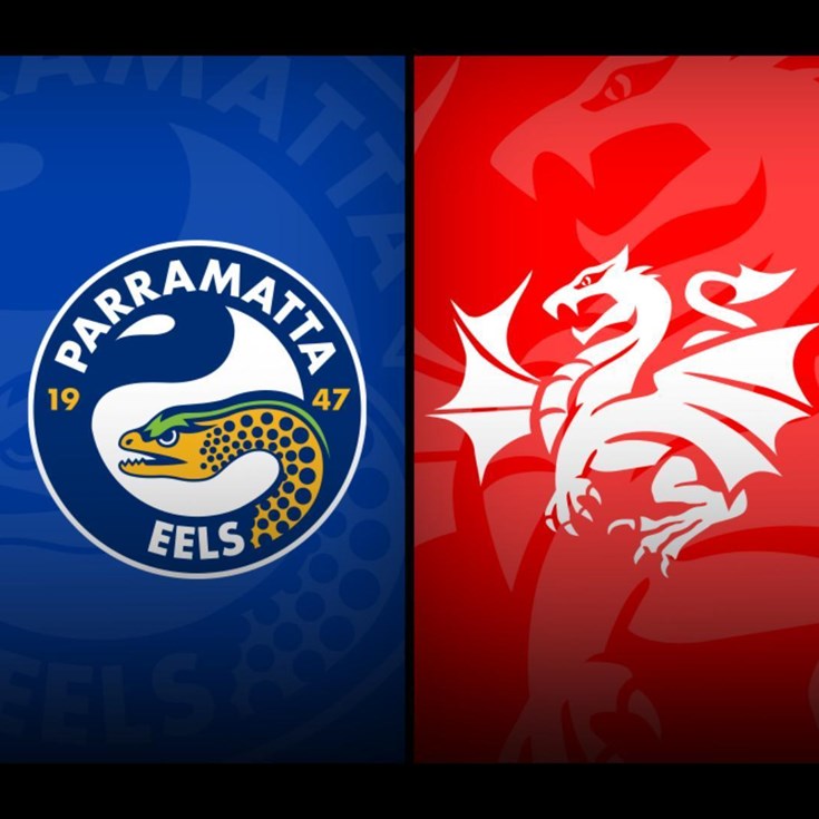 Eels v Dragons – Round 26, 2024