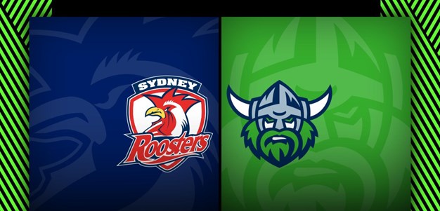 Roosters v Raiders – Round 26, 2024