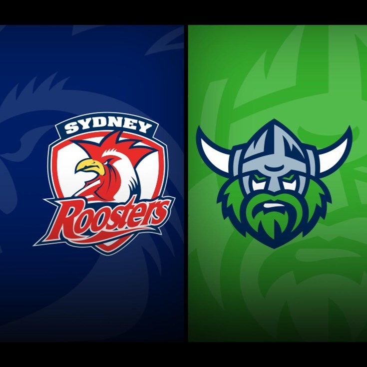 Roosters v Raiders – Round 26, 2024