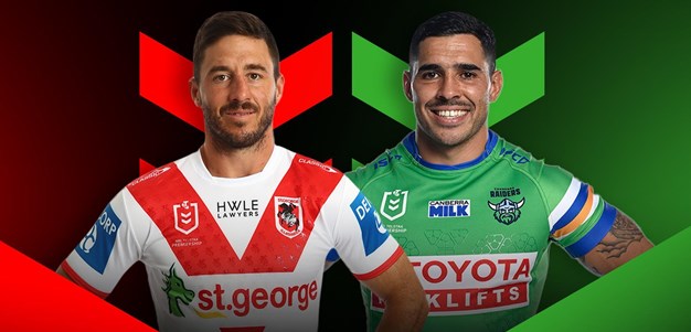 Dragons v Raiders: Round 27