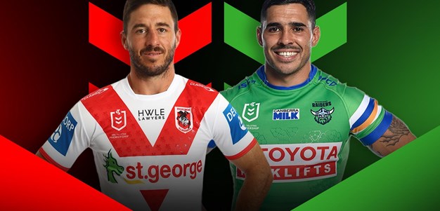 Dragons v Raiders: Round 27