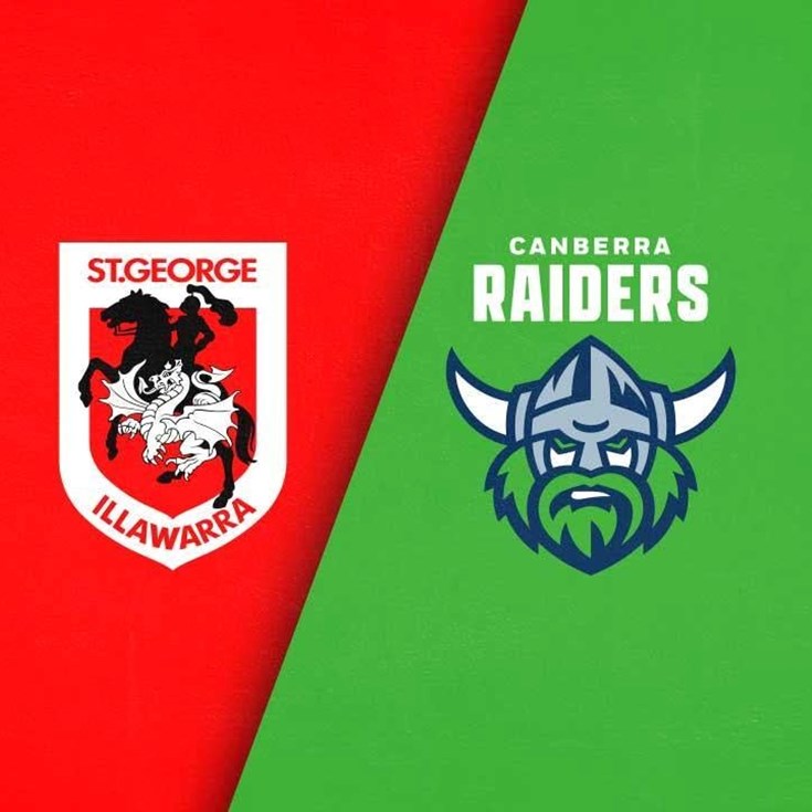 Full Match Replay: Dragons v Raiders – Round 7, 2024