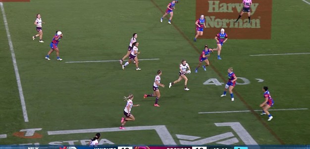 The Broncos are testing the Knights defence