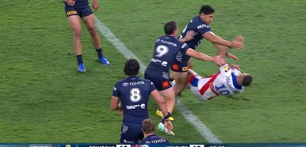 Taumalolo flattens Thompson