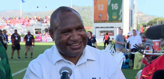 PNG Prime Minister James Marape on the importance of rugby league to the region