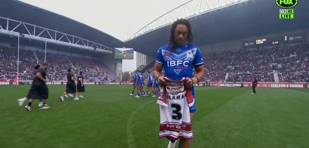 Luai pays tribute to Wigan, All Blacks and Samoa legend Tuigamala