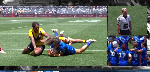 Samoa awarded possible 8-point try after late high contact