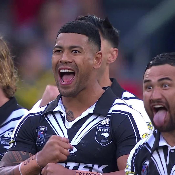 The Kiwis haka