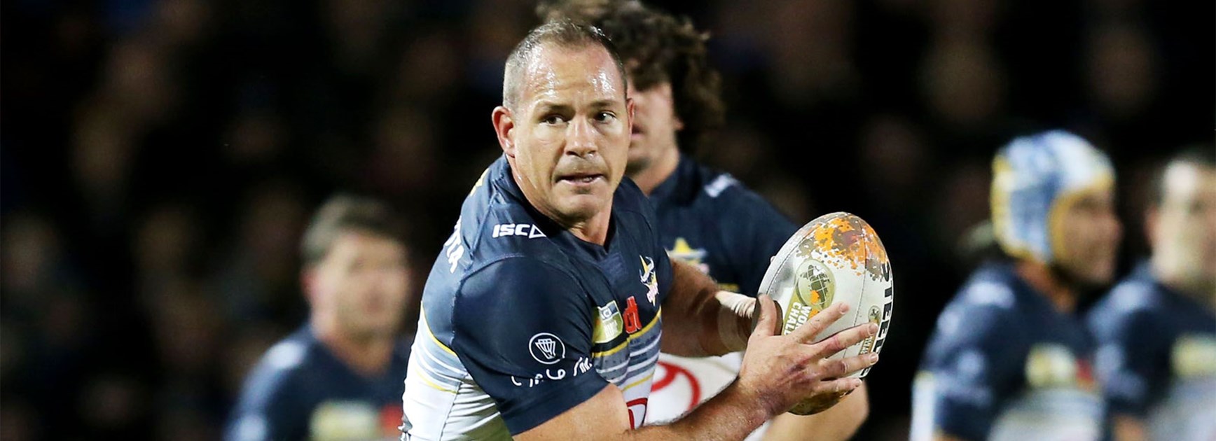 Cowboys prop Matt Scott during the World Club Challenge.