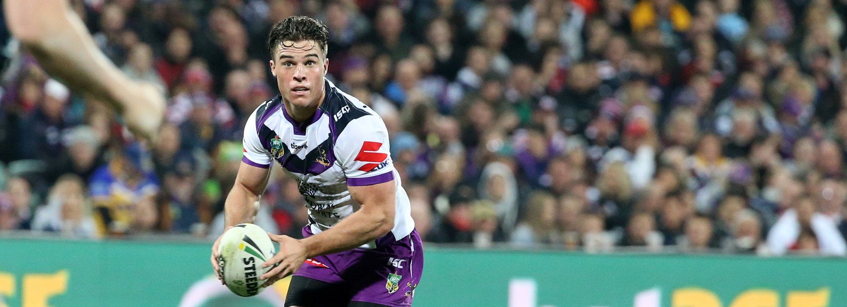 Melbourne Storm halfback Brodie Croft.