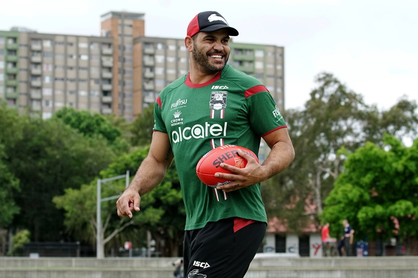 Rabbitohs captain Greg Inglis.