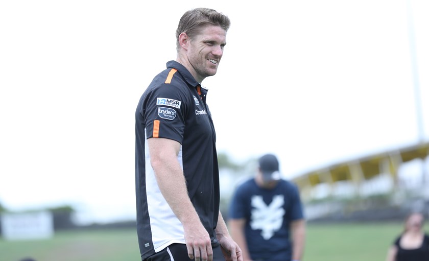 Wests Tigers veteran Chris Lawrence.