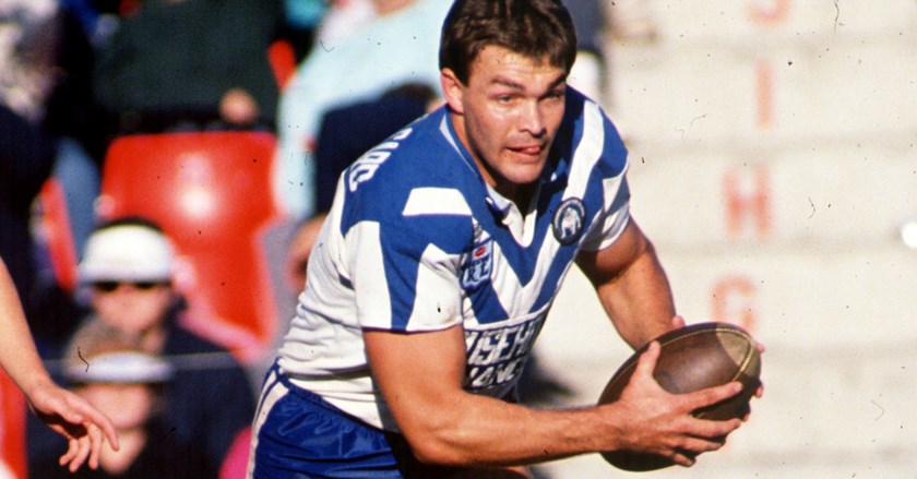 Former Bulldogs star Paul Dunn.