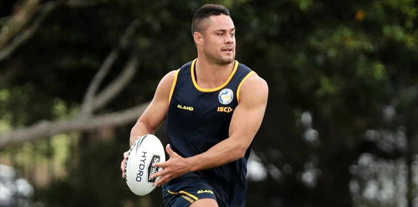 Returning Parramatta Eels star Jarryd Hayne.