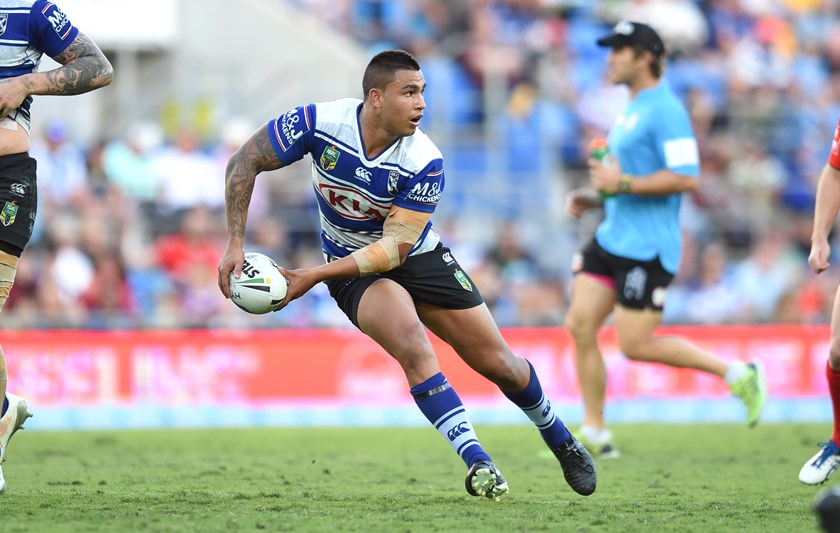 Bulldogs hooker Michael Lichaa.