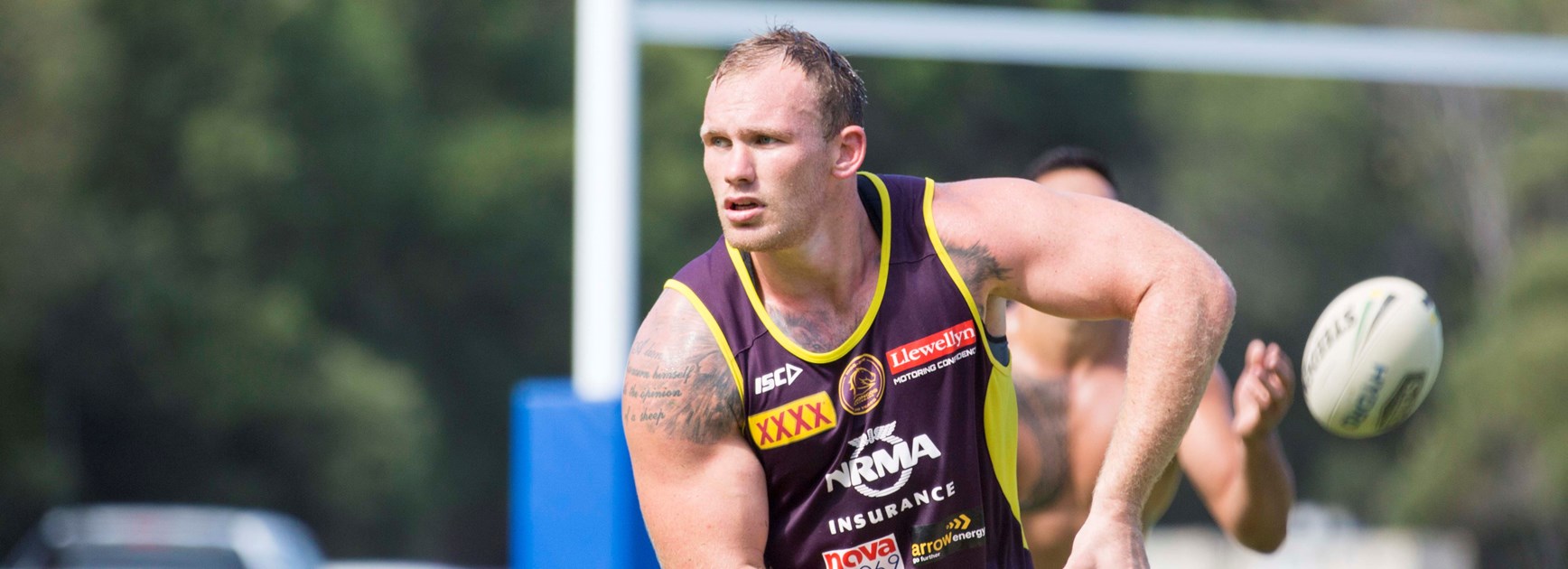 Brisbane Broncos prop Matt Lodge.