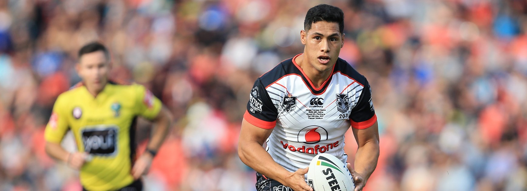 Warriors fullback Roger Tuivasa-Sheck.