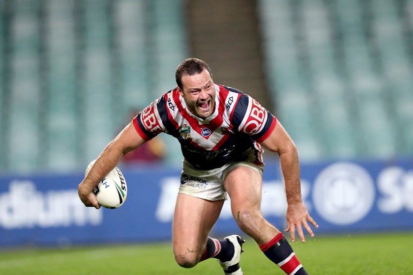 Sydney Roosters Back-Rower Boyd Cordner. 