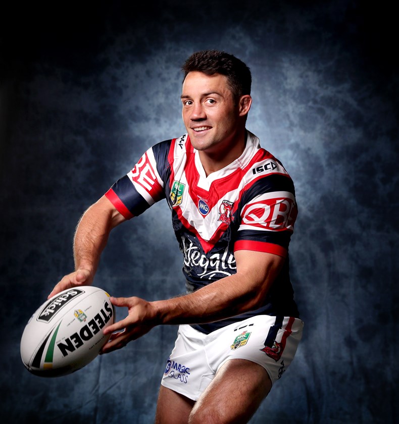 Sydney Roosters halfback Cooper Cronk. 