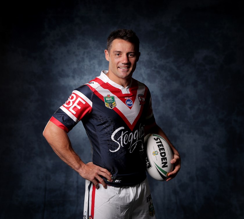 Roosters halfback Cooper Cronk.