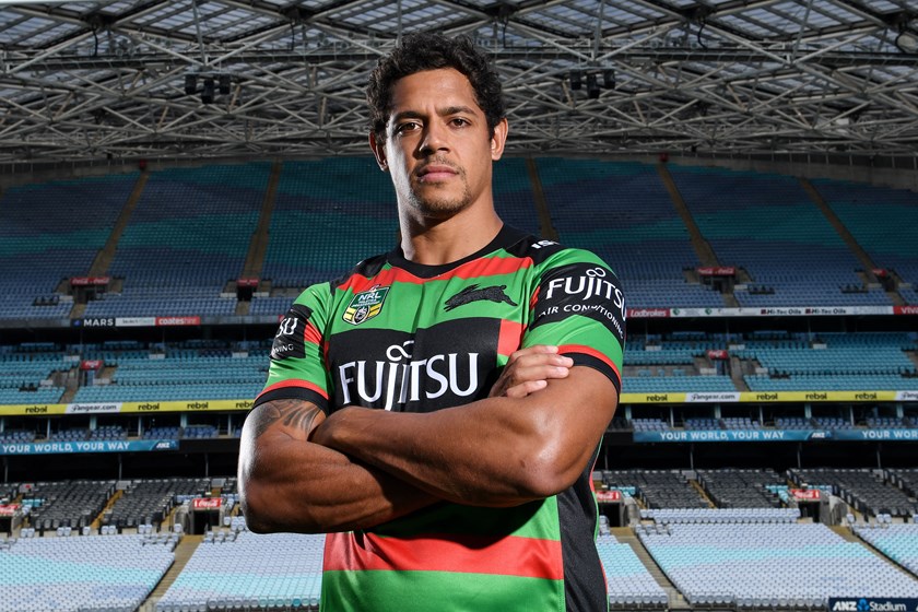 South Sydney Rabbitohs centre Dane Gagai. 