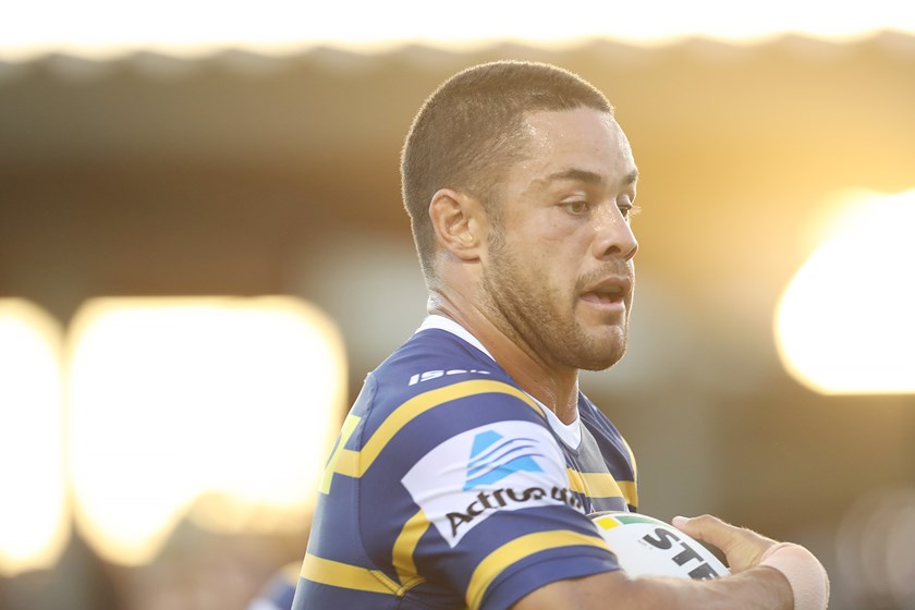 Parramatta Eels fullback Jarryd Hayne. 