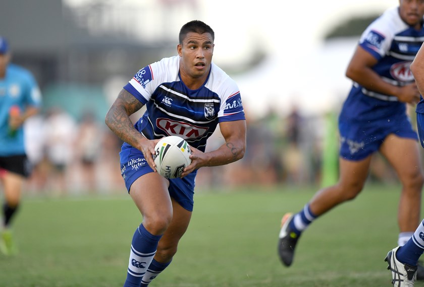 Canterbury Bulldogs hooker Michael Lichaa. 