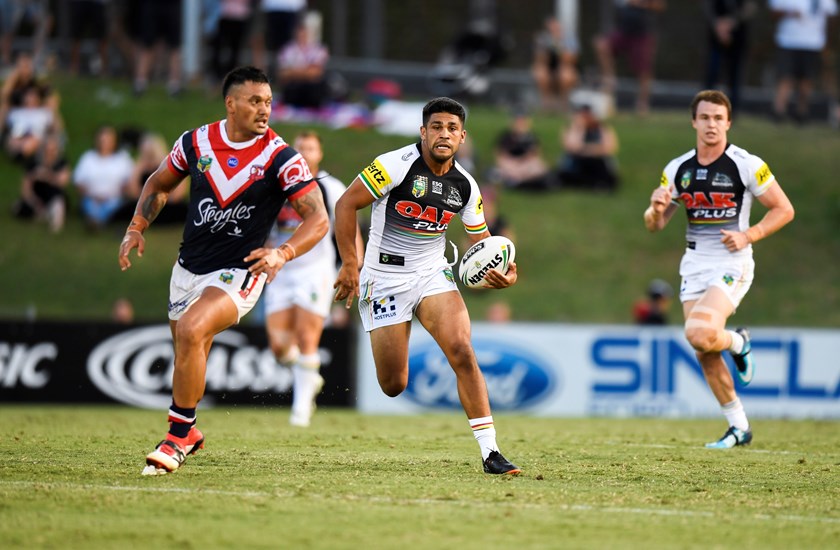 Penrith Panters utility player Tyrone Peachey.