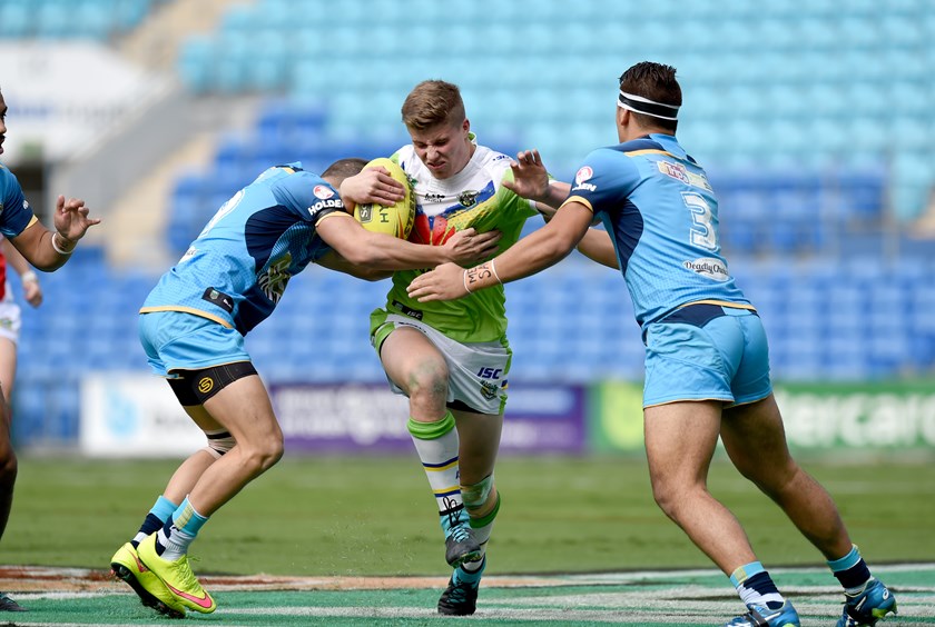 Canberra Raiders forward Jack Murchie. 