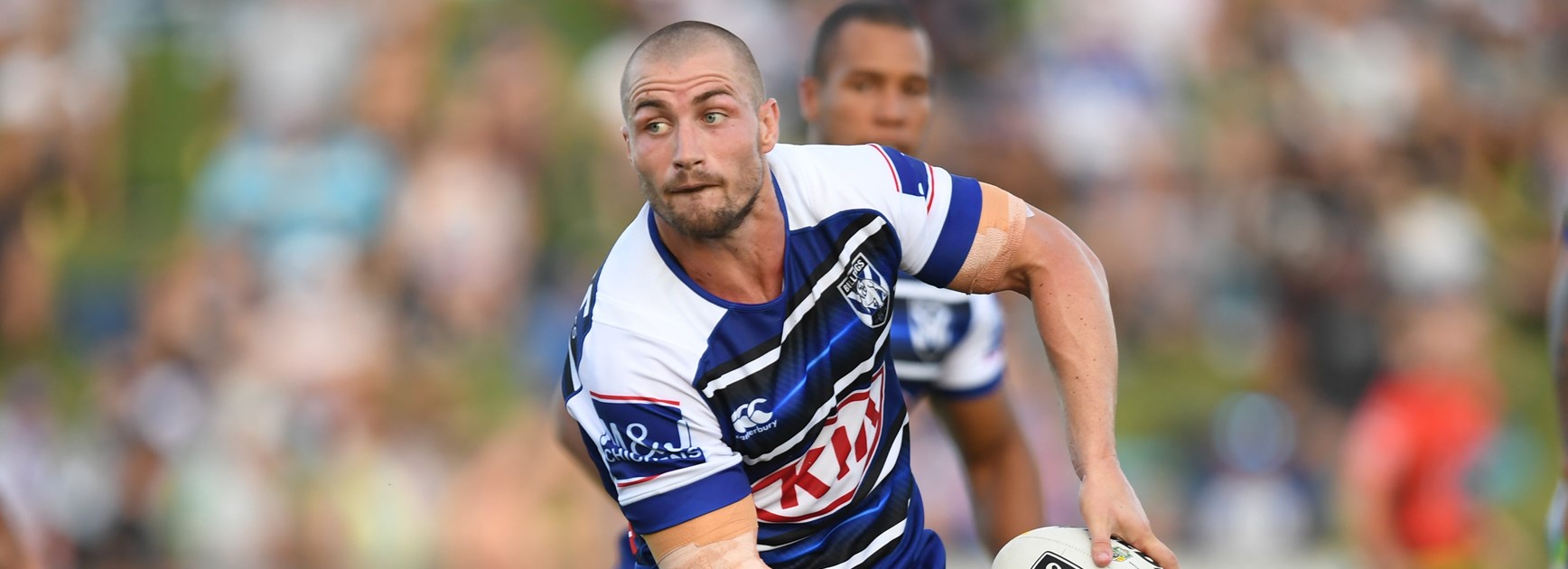 Bulldogs five-eighth Kieran Foran.