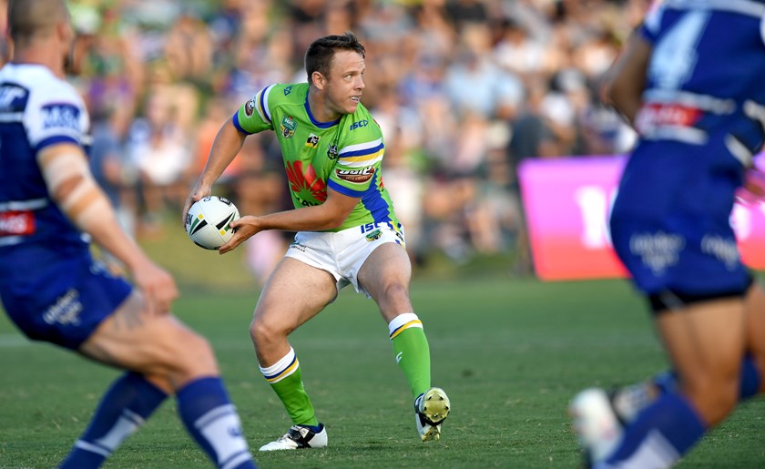 Canberra Raiders half Sam Williams. 