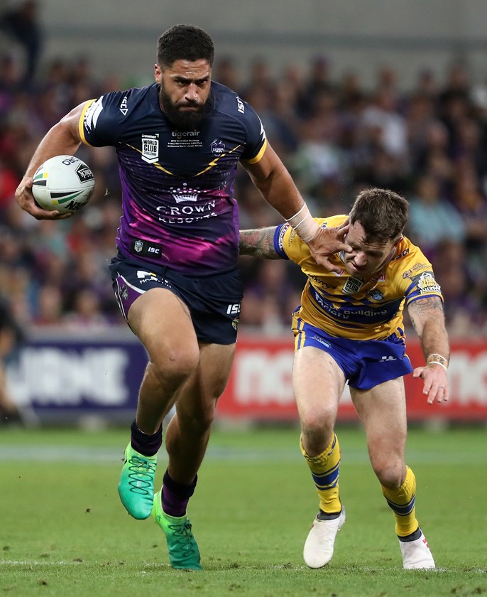 Melbourne Storm prop Jesse Bromwich. 